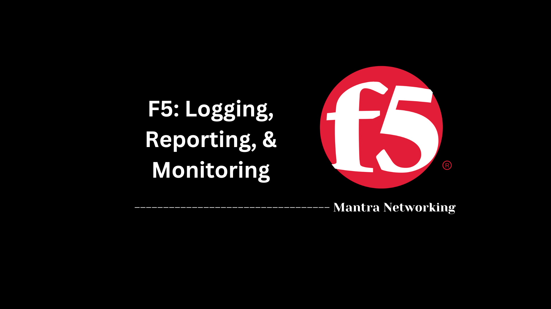 F5 Logging, Reporting & Monitoring with Prometheus + Grafana