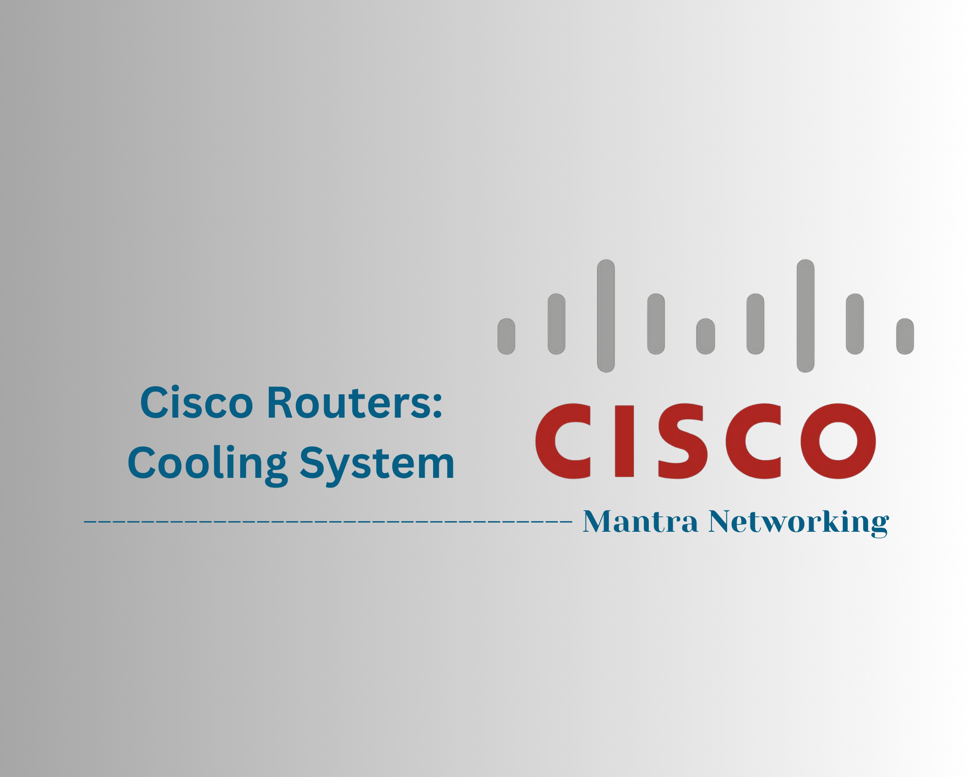Cisco Routers: Cooling System