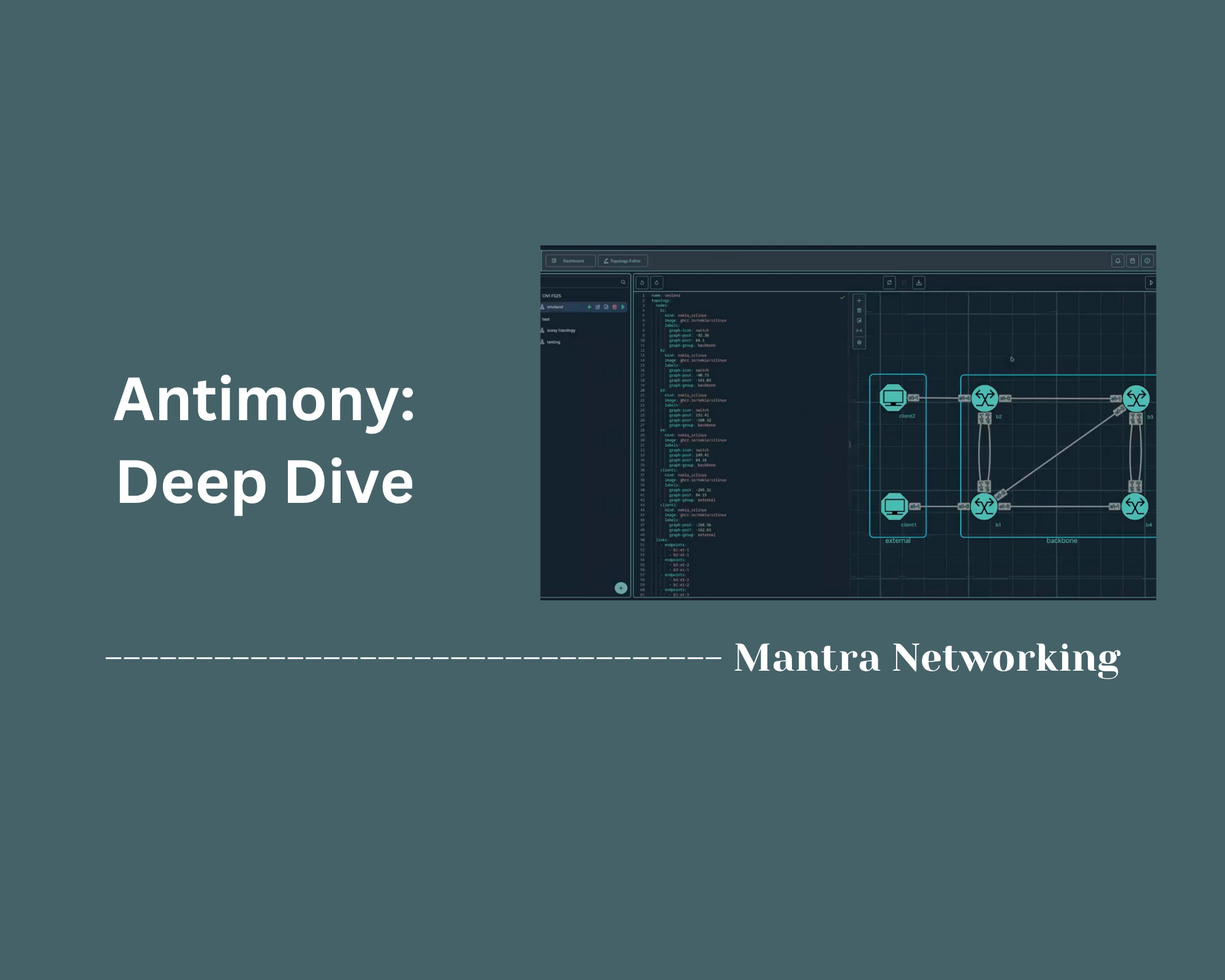 Antimony: Deep Dive