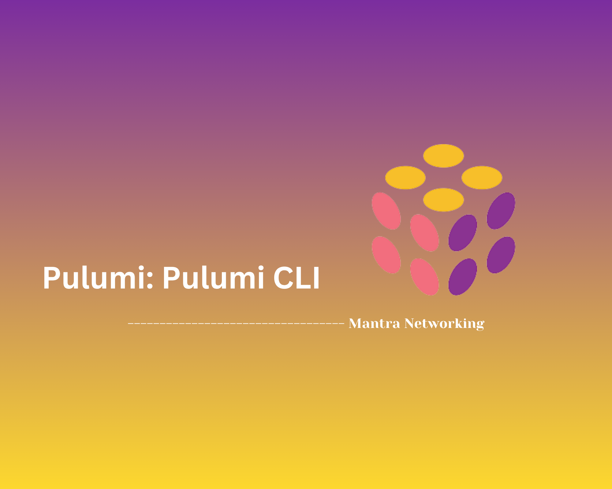 Pulumi: Pulumi CLI