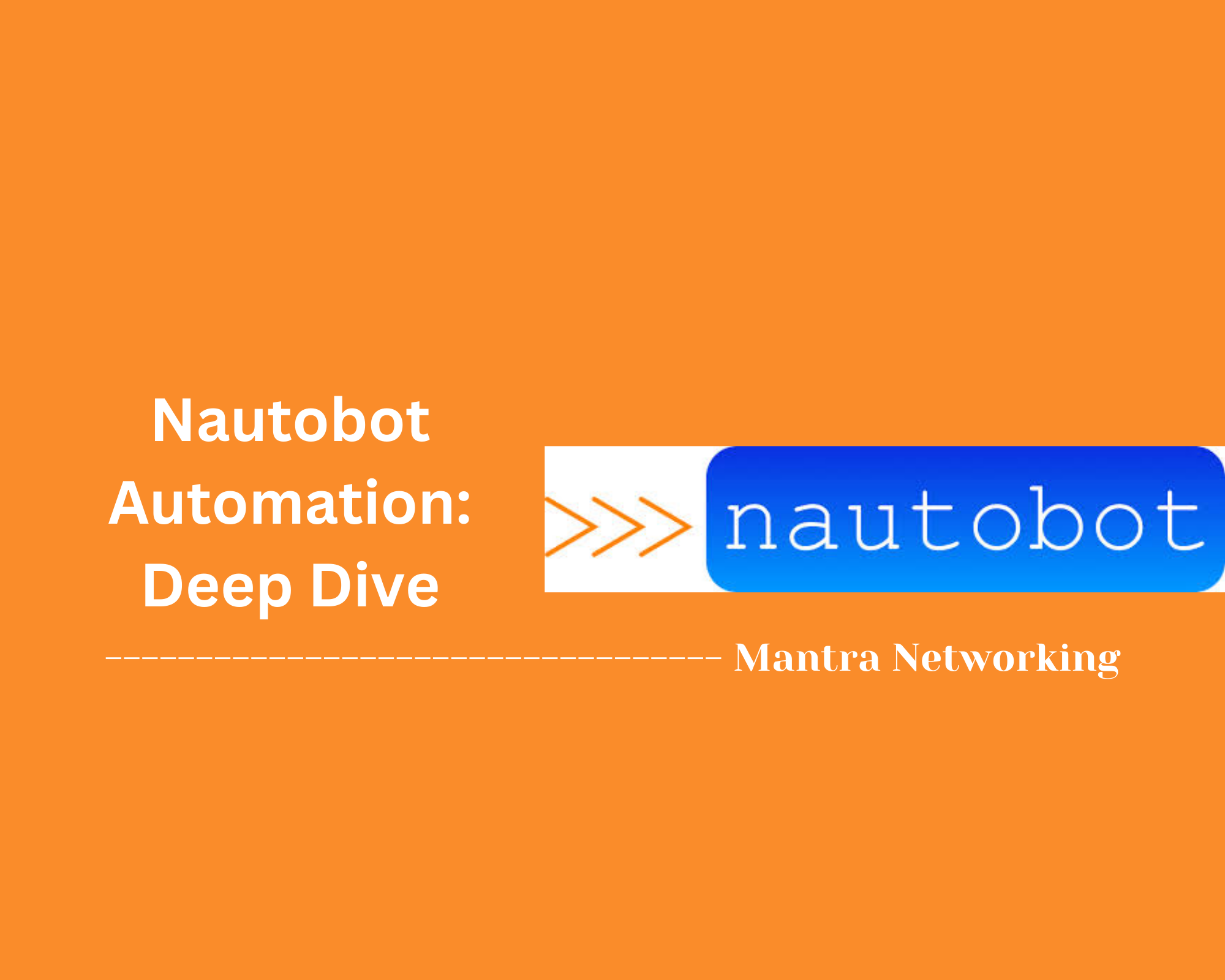 Nautobot: Deep Dive