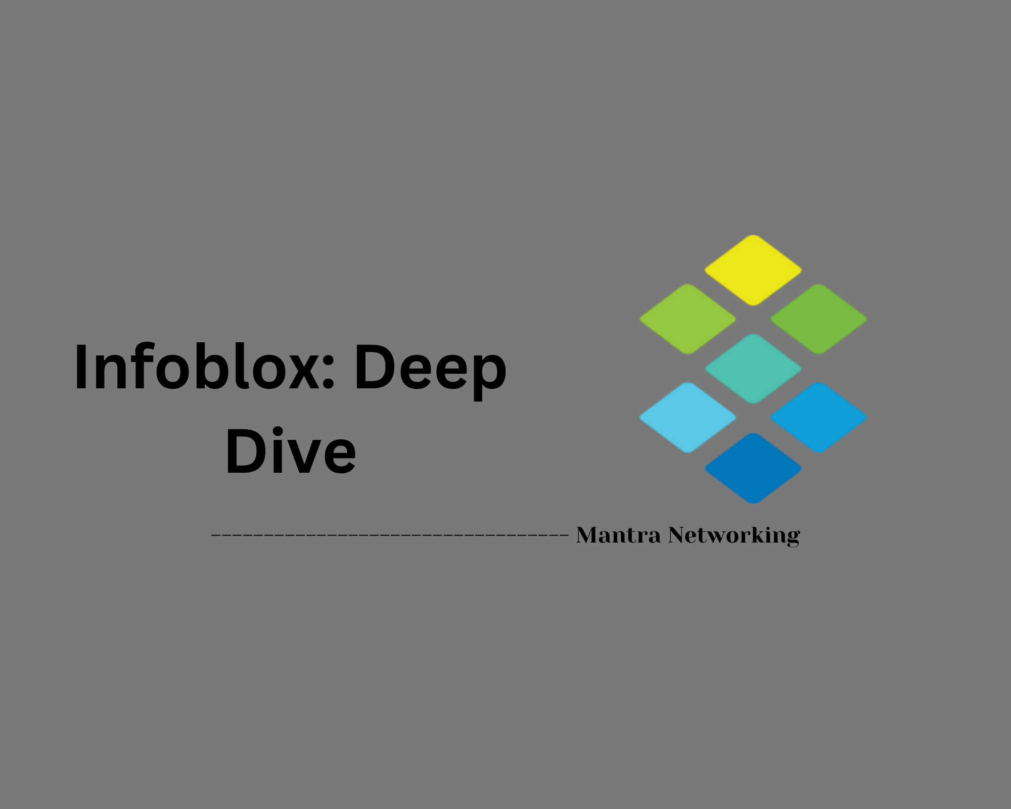 Infoblox: Deep Dive