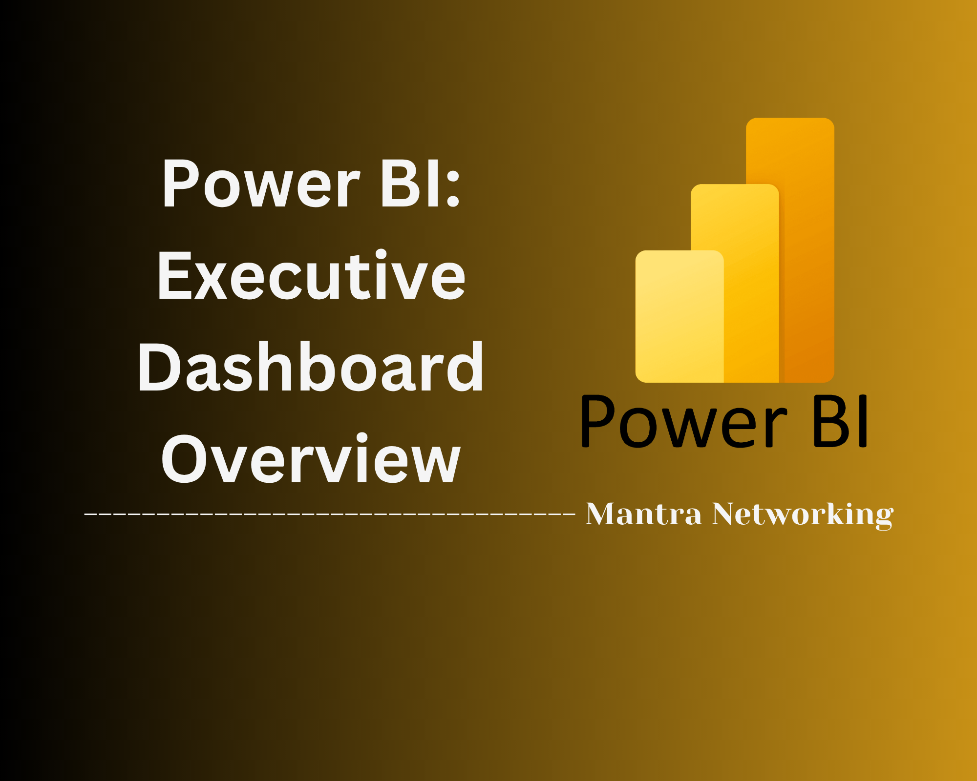 Power BI: Executive Dashboard Overview