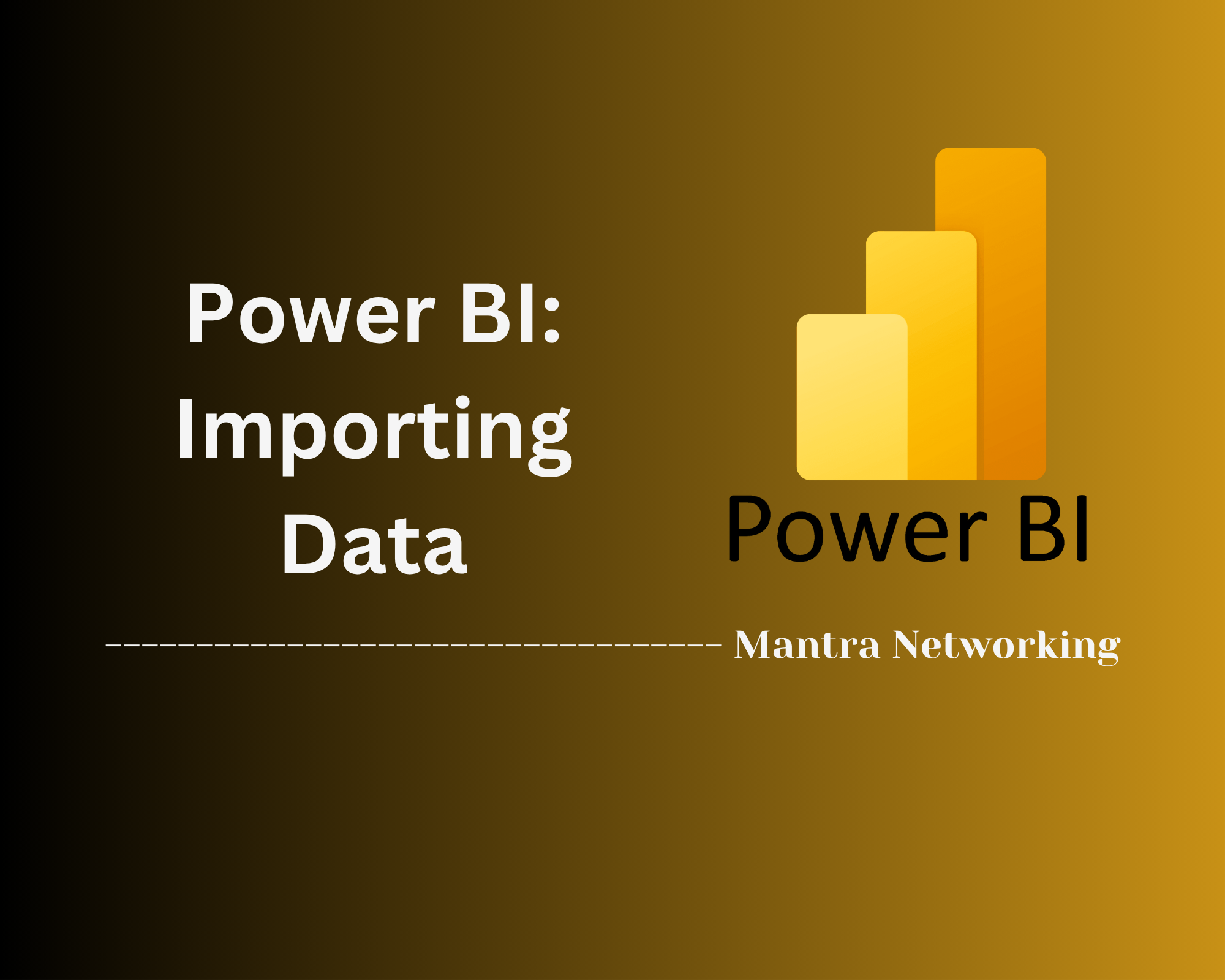 Power BI: Importing Data
