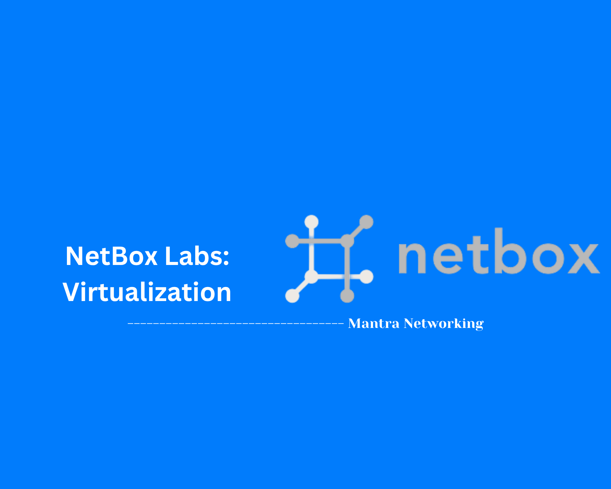 NetBox Labs: Virtualization