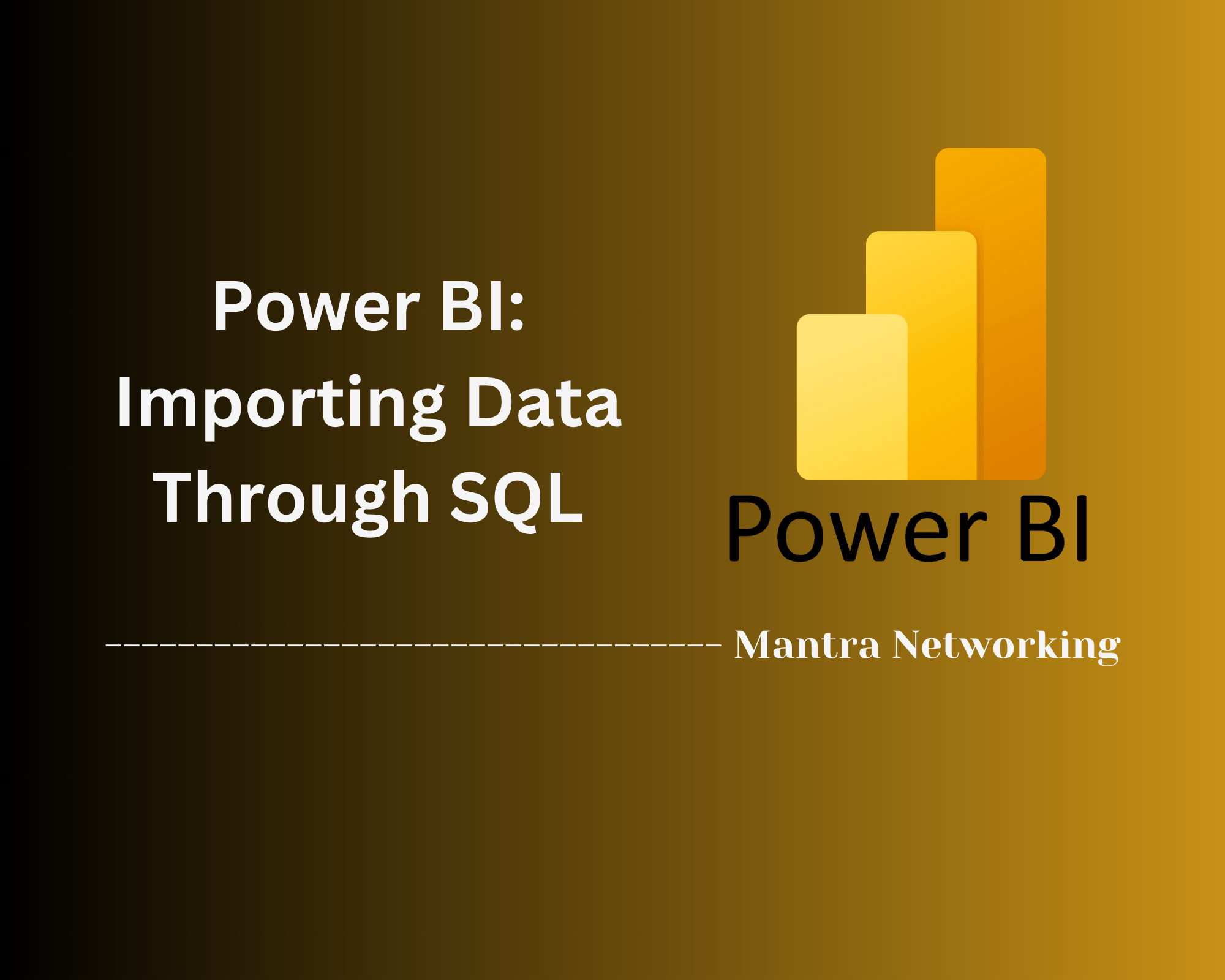 Power BI: Importing Data Through SQL