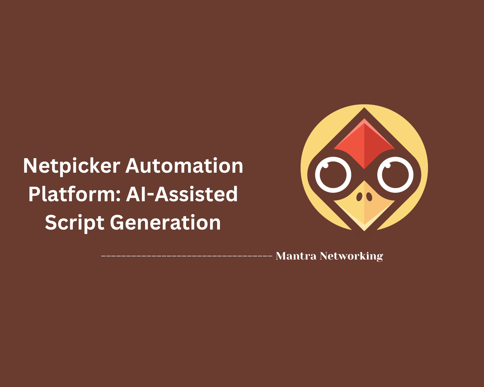 Netpicker Automation Platform: AI-Assisted Script Generation