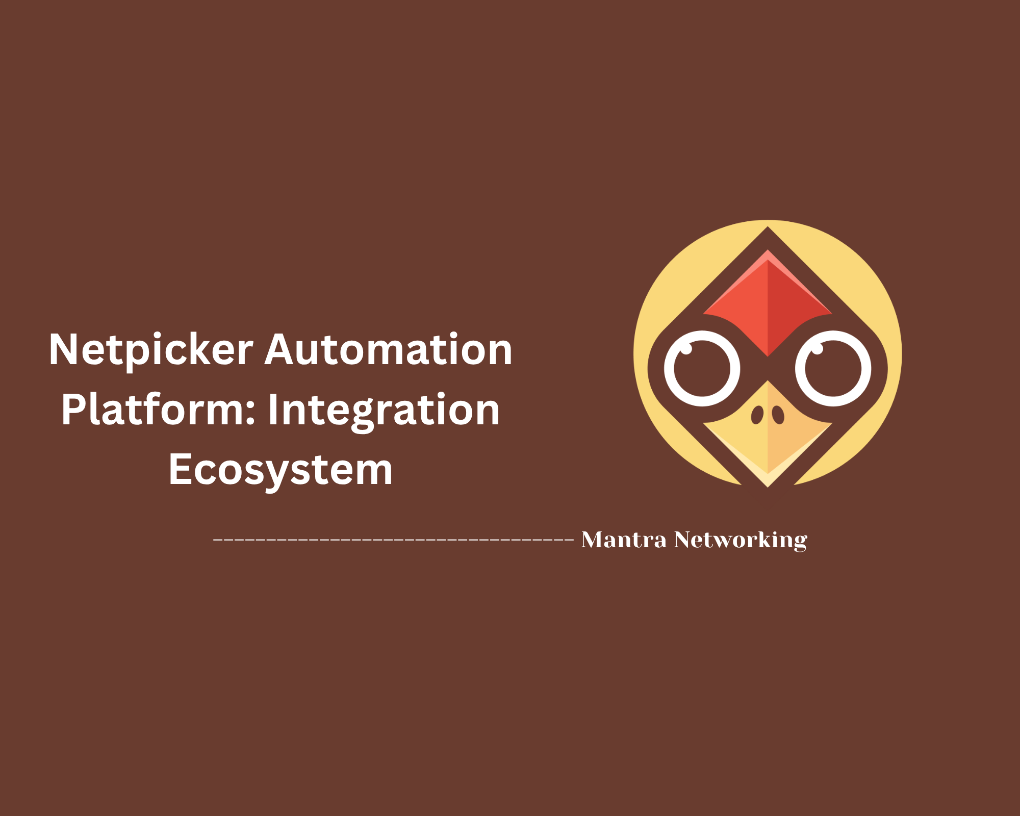 Netpicker Automation Platform: Integration Ecosystem