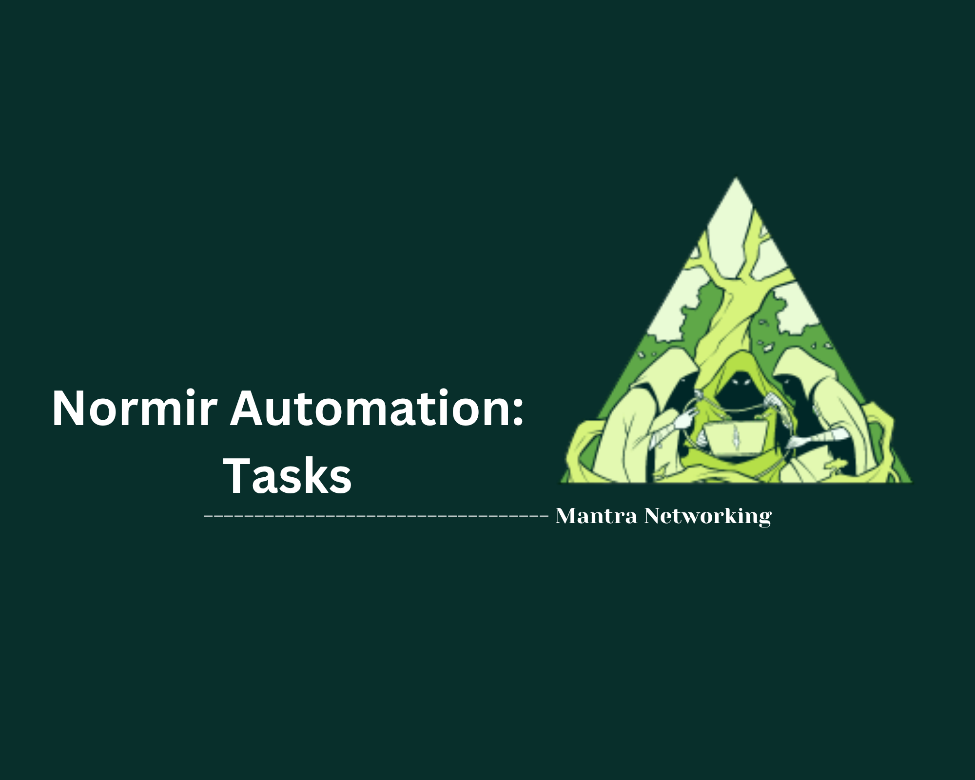 Normir Automation: Tasks