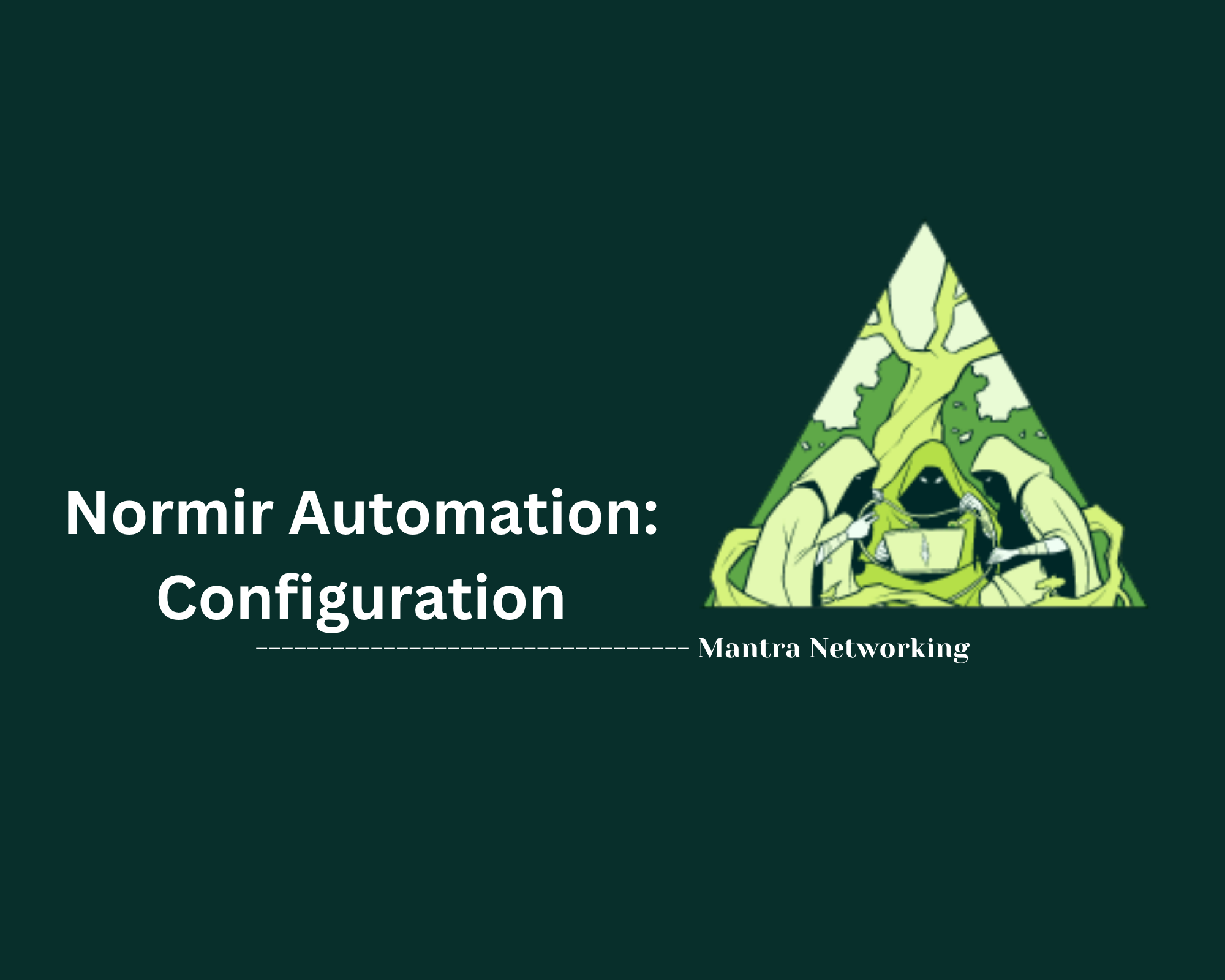 Normir Automation: Configuration
