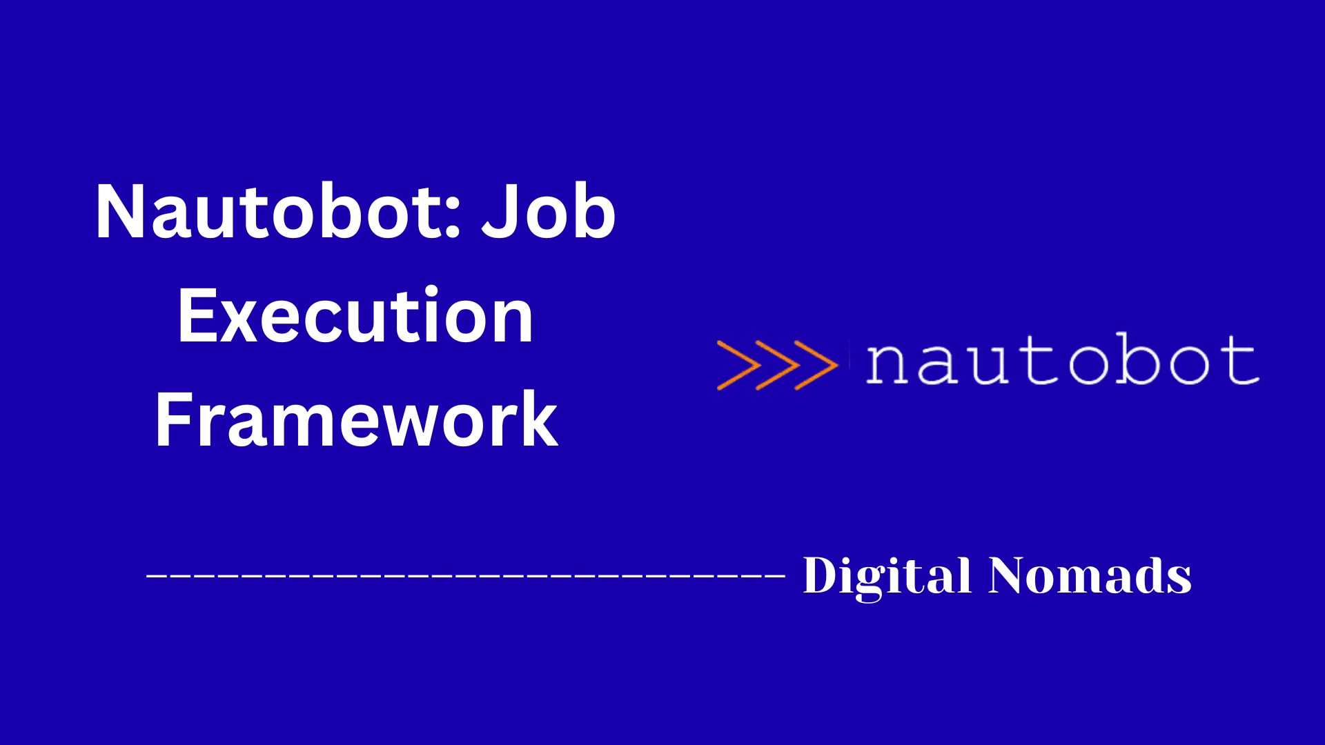 Nautobot: Job Execution Framework