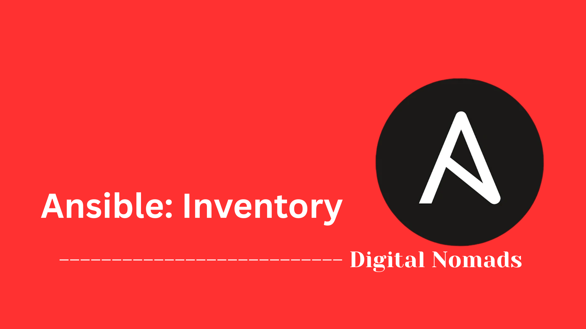 Ansible: Inventory
