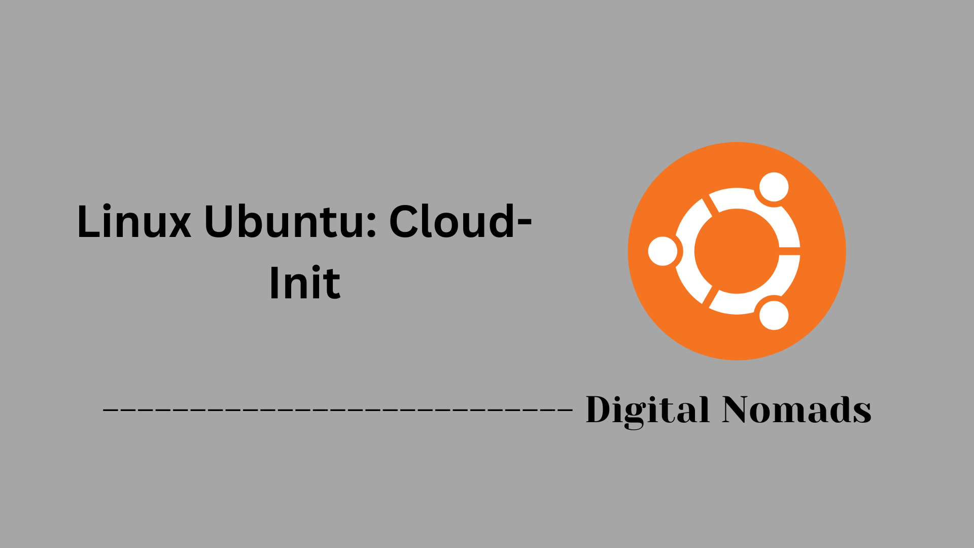 Linux Ubuntu: Cloud-Init
